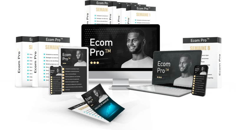 Ecom Pro - Créer sa première boutique E-Commerce en 30 Jours